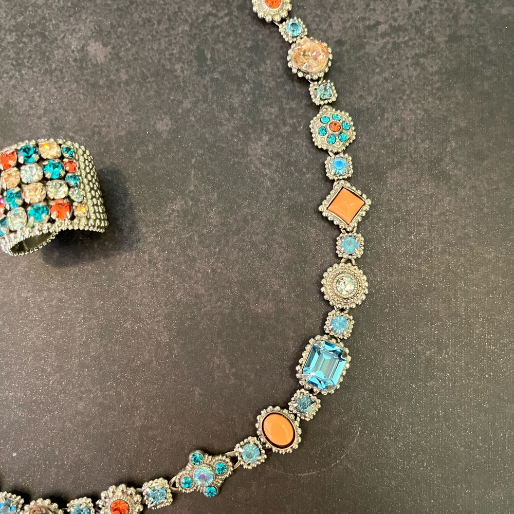 Sorrelli Jewelry Bundle In Coral And Turquoise - image 5